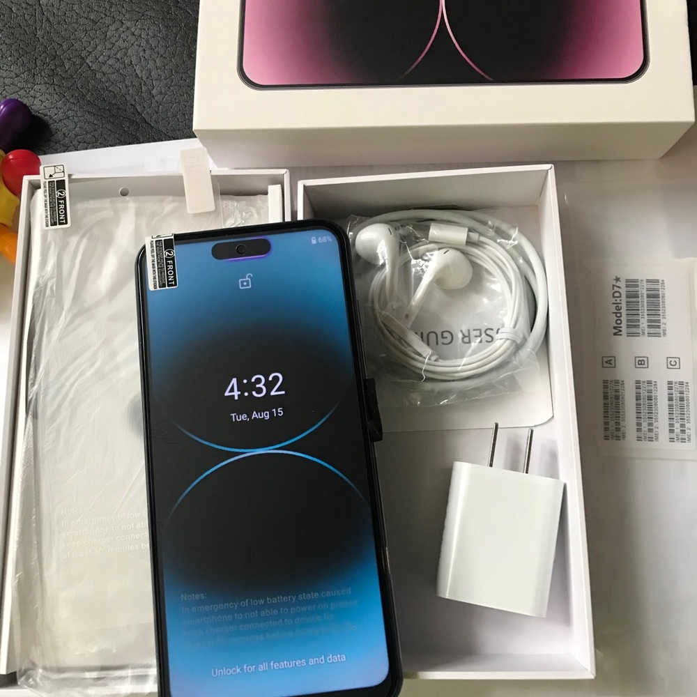 Smartphone unlocked new